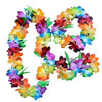 Набор Леи гавайские Цветные 4шт