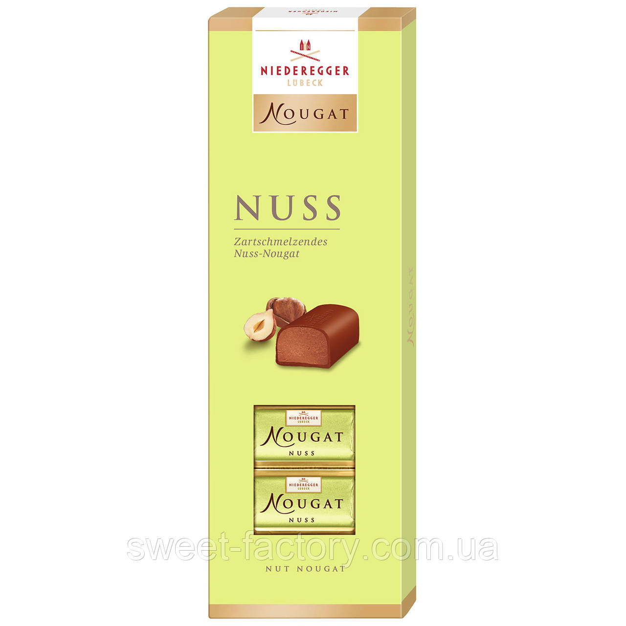 Цукерки Niederegger Nougat Nuss 100g