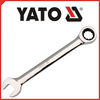Ключ комбінований з тріскачкою 12 мм 170 мм YATO YT-0193