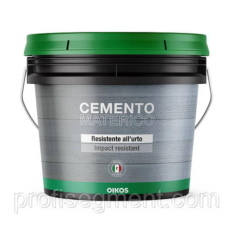 Штукатурка CEMENTO MATERICO BIANCO KG. 5 для малярних робіт на основі вапна, фото 1