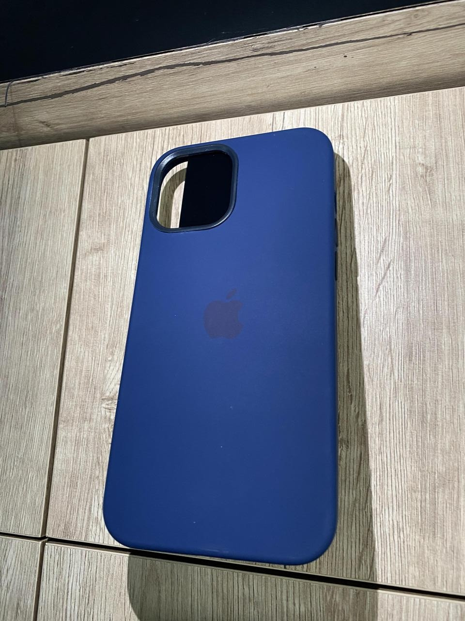 Силиконовый чехол Apple Silicone Case Deep Navy для iPhone 12 Pro Max ...