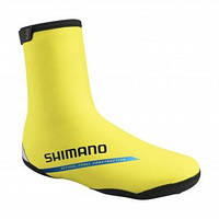 Бахіли Shimano Road Thermal, неоново-жовті