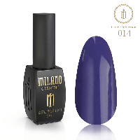 Гель-лак для маникюра ногтей цветной яркий Milano 8ml Color collection №14 (коротких ногтей, красивый маникюр)