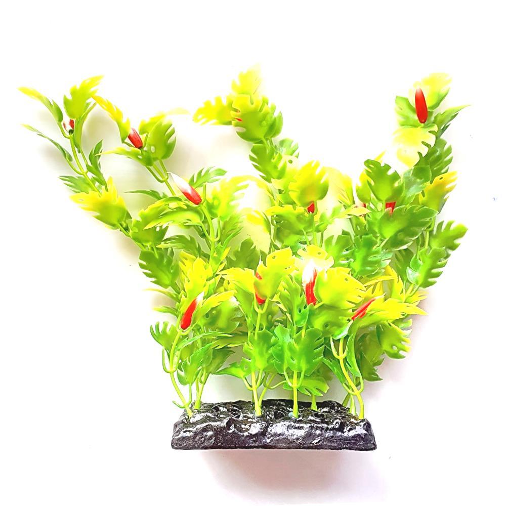 Штучна рослина для акваріума Атман PP-064E, 20 см
