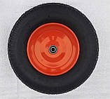 Колесо для тачки 4.00-8/16 пневматичне, під вісь 16мм, фото 2