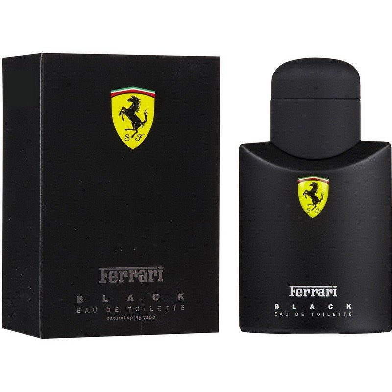 Чоловіча туалетна вода Ferrari Black Men (благородний, підбадьорливий аромат)