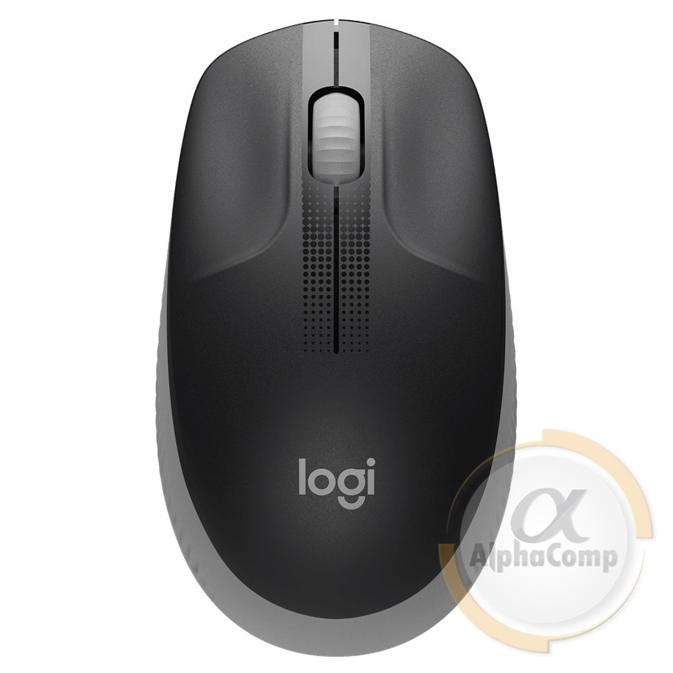 Миша Logitech M190 Mid Charcoal USB бездротова, фото 1