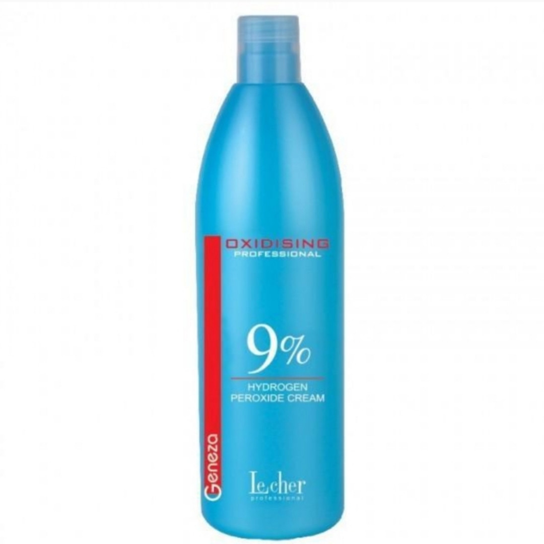 Кремовий окислювач для волосся 9% Lecher  Geneza  Professional 1000 мл