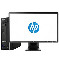 Комплект Комп'ютер Acer Veriton X2632G SFF (i5-4570/16/240SSD/500) + Монітор 23" HP S231d — Class A "Б/У"