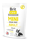 Brit Care GF Mini Puppy Lamb Корм для дорослих собак мініатюрних порід з ягням 0.400 кг