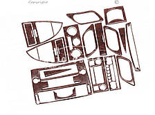 Декор на панель Citroen C4 2004-2010 - колір: під дерево