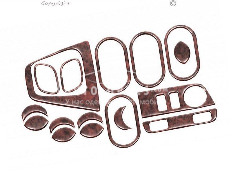 Декор на панель Renault Lodgy 2013-... - колір: під дерево, фото 1