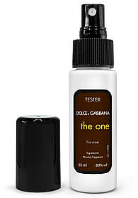 Тестер чоловічий Dolce&Gabbana The One For Men, 60 мл. K-314