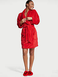 Короткий теплий халат р.XS-S Victoria's Secret Hooded Short Cozy Robe