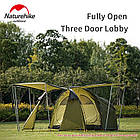 Намет Naturehike Could Tourer Motercycle II NH19ZP013 40D gray, фото 4