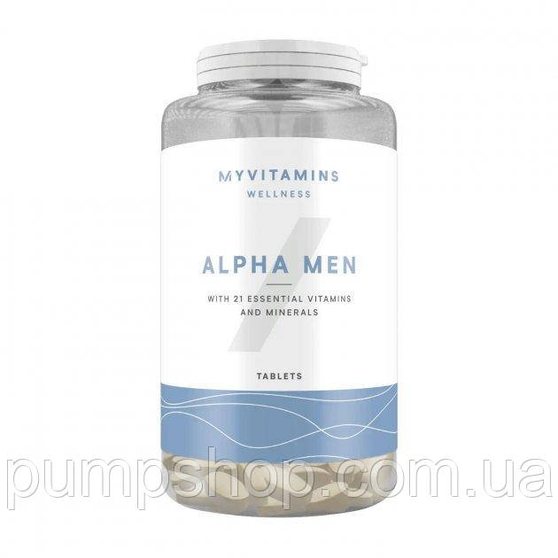 Вітаміни для чоловіків Myprotein ALPHA MEN 120 табл. (60 днів)