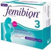 Витамины Femibion 3 (Фемибион 3) при грудном вскармливании, 28 табл + 28 капсул