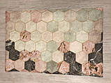 Скандинавський килимок сота 120см*78см КС-7, фото 2