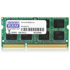 Модуль пам'яті SO-DIMM 8GB/1600 DDR3 1,35V GOODRAM (GR1600S3V64L11/8G) (D)