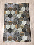 Скандинавський килимок сота 120см*78см КС-28, фото 2