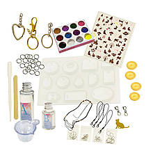 Набір для виготовлення прикрас Supretto з епоксидної смоли розширений (Арт. 7177-0001)