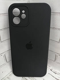 Чохол на iPhone 12 накладка бампер протиударний Original Soft Case Charcoal grey