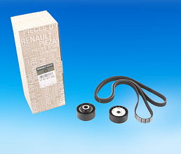 Комплект ременя генератора на Renault Logan 2, Sandero 2 (1.2i 16 V) / Renault (Original) 7701477533