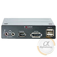 Кардридер внутрішній 3.5" DeLock 91477 (2*USB2.0/eSATA/FireWire/audio+PCI FireWire 3ext.&1 int) БУ