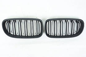 Решітка радіатора (ніздрі), black mat, М-стиль BMW 3 E90 2008-2011