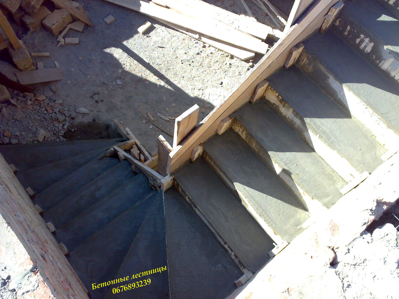 Изготовление бетонных лестниц, строительство - фото 4 - id-p242179203