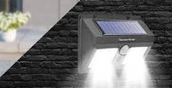 Світильник на сонячній батареї Solar motion sensor Light YH 818 настінний