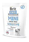 Brit Care GF Mini Sensitive Корм для собак маленьких порід з чутливим травленням 0.400 кг