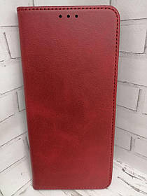 Чохол книжка для Samsung Galaxy A03s A307F бічний з підставкою протиударний Avantis червоний