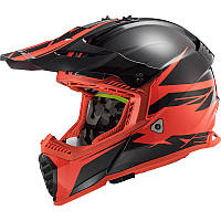 LS2 MX437 FAST EVO ROAR BLACK RED S (55-56)