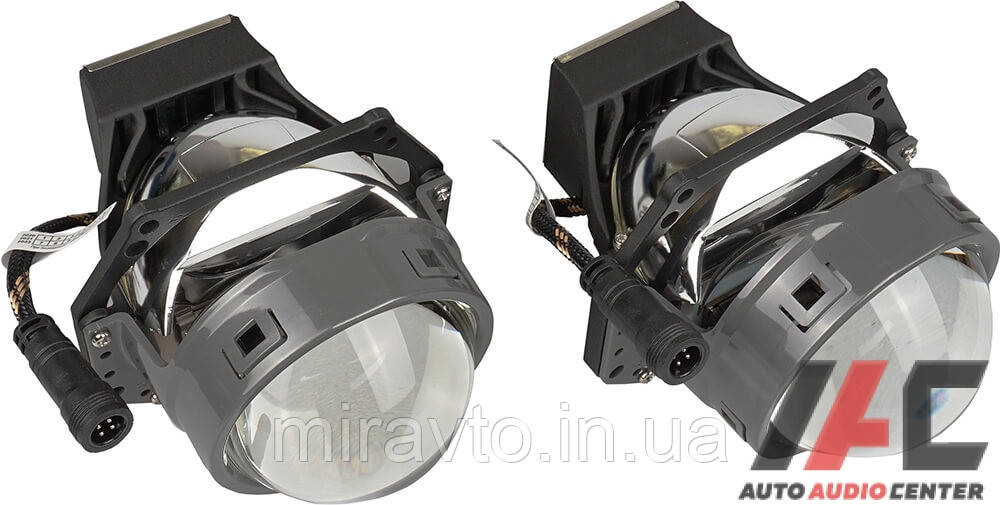 Лінза бі-LED 3"'(D75. мм) A8 кріплення Hella 3 заміна штатної (2 шт к-т) (яскравіше ніж А3)