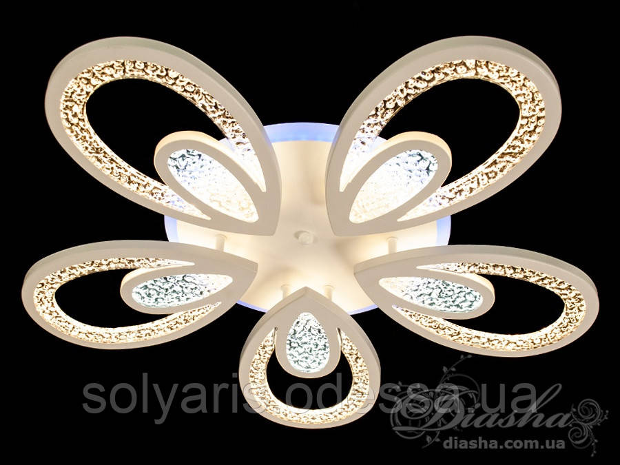 Стельова світлодіодна люстра з діммером 110W MX222544/5 LED 3color dimmer, фото 1