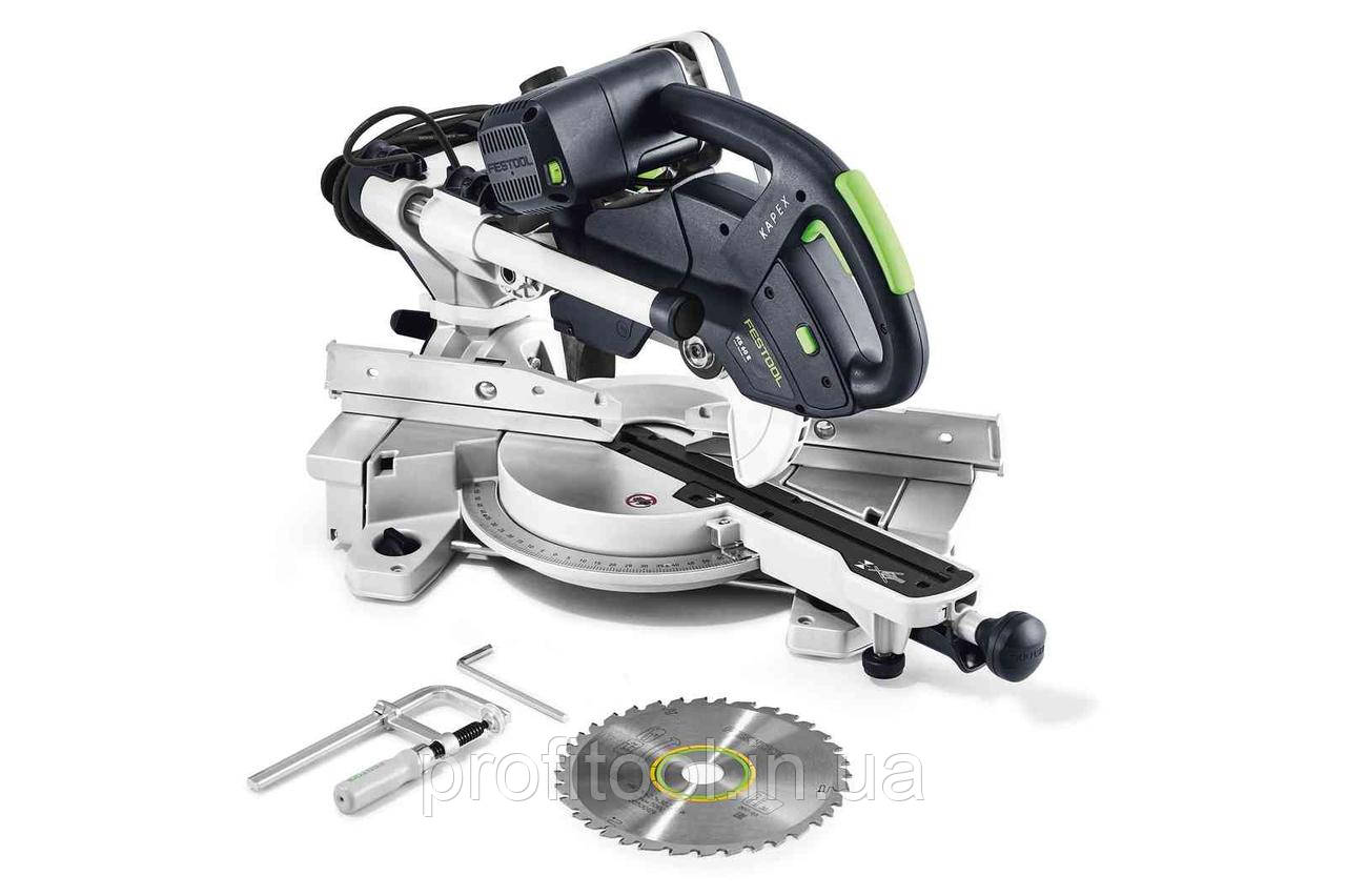 Пила торцювальна з протяжкою FESTOOL KAPEX KS 60 Е (561683)