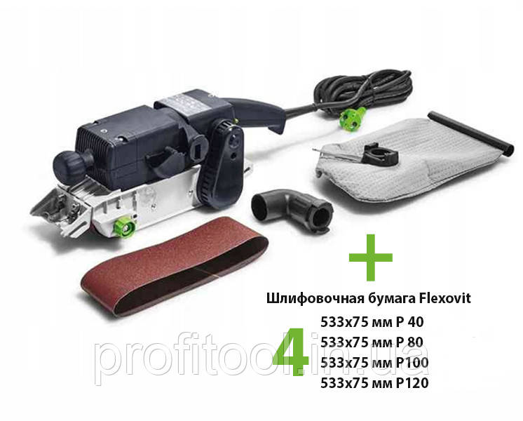 Шліфмашина стрічкова FESTOOL BS 75 E (570204)