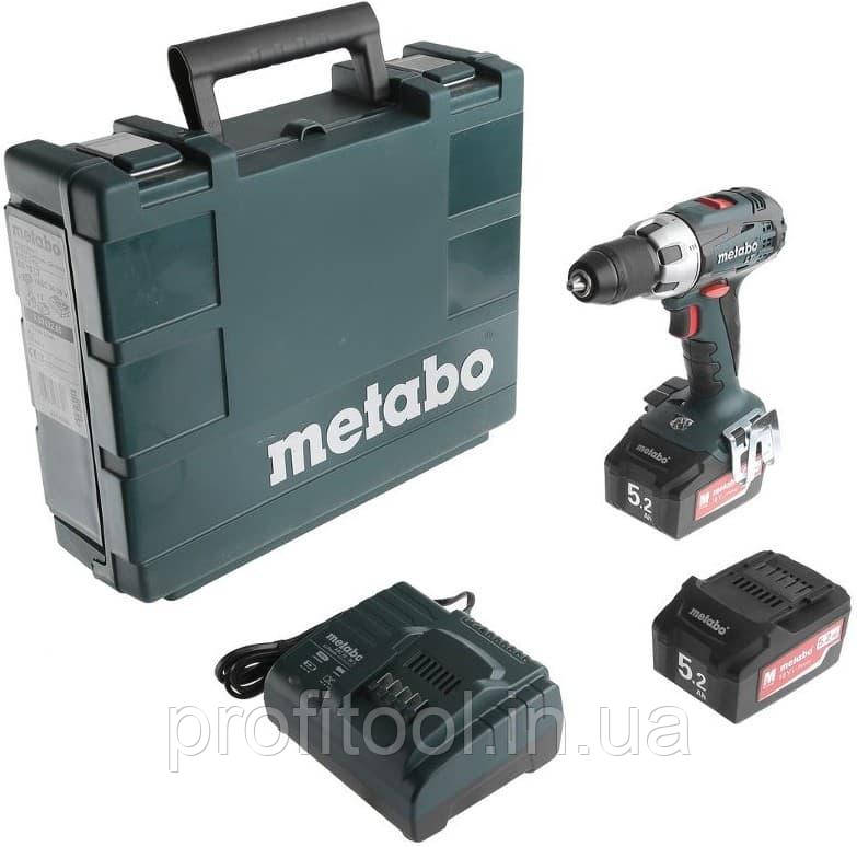 Акумуляторний шуруповерт METABO BS 18 LT 5.2 Ач (602102650)