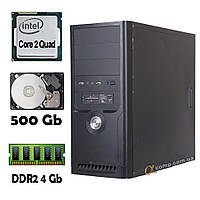 AlphaPC (Core2Quad Q9300 • DDR2 4Gb • 500Gb • ssd 240Gb) R0-T001