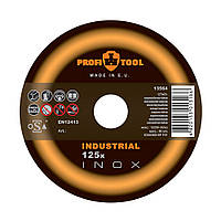 PROFITOOL Круг отрезной по металлу INOX INDUSTRIAL 125х1,6х22,2 мм; E20A46S-BF; F41; 12250 об/мин (71013)
