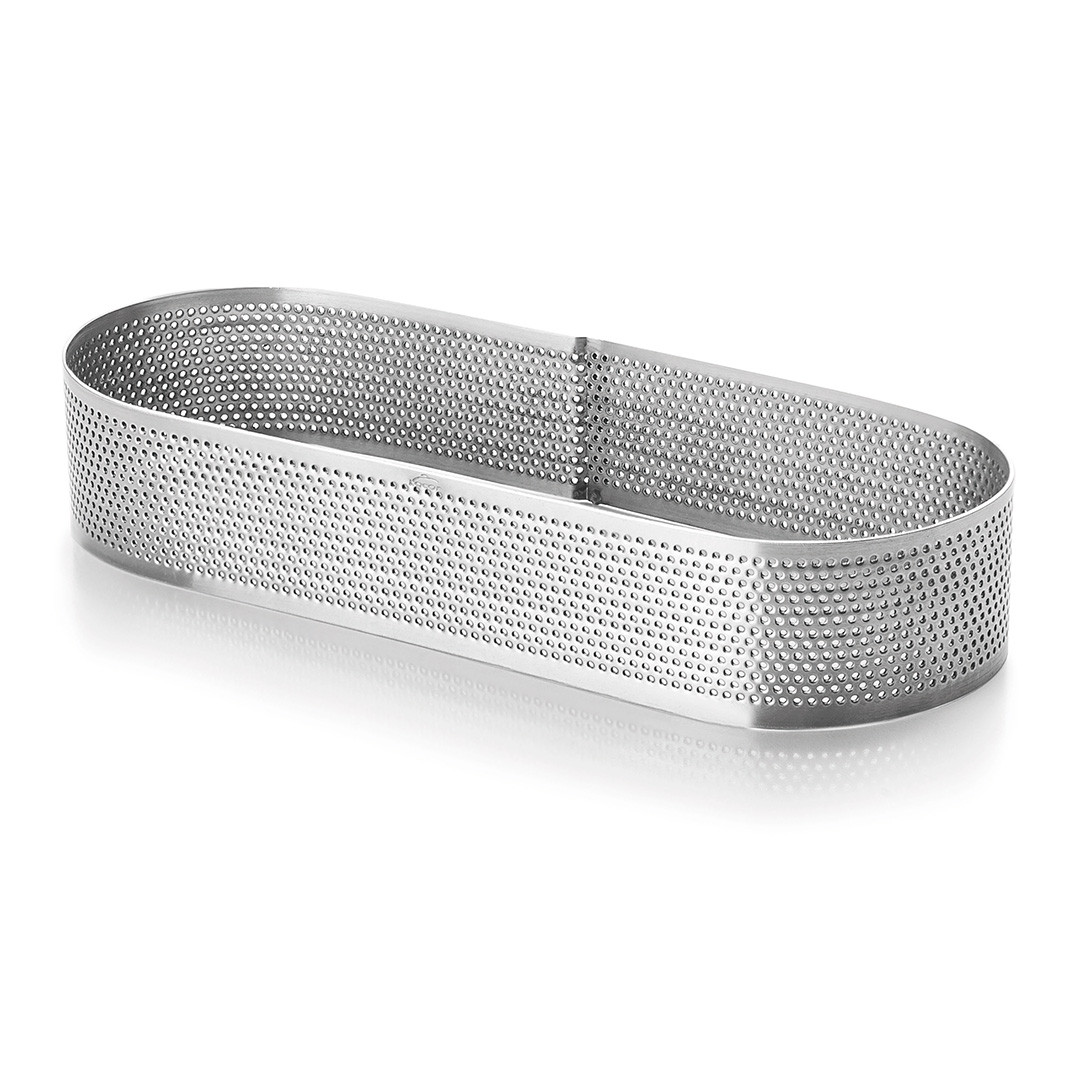 Перфорована форма для тарта овальна 7х20 см, h 2 см Lacor (68580)