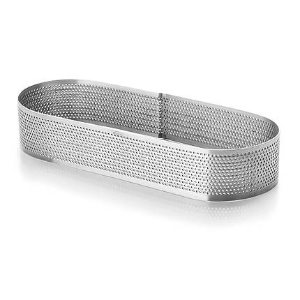 Перфорована форма для тарта овальна 7х20 см, h 2 см Lacor (68580), фото 1