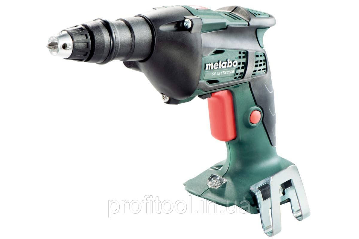 Акумуляторний шуруповерт для гіпсокартону METABO SE 18 LTX 2500 Каркас (620047890)