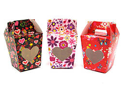 Коробка пакувальна (50 шт/уп) (15.5х9,5х9 см см)(JLWD006)