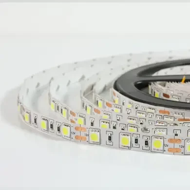 Світлодіодна стрічка V2-5050-60-CW-65 холодний білий герметична, 1 м