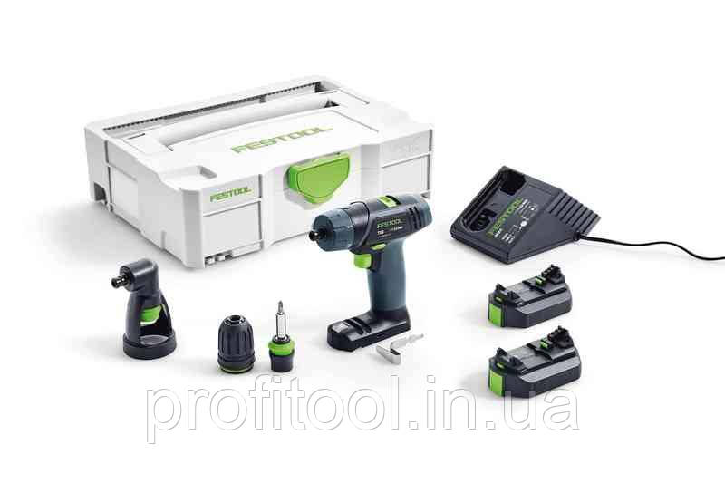 FESTOOL Акумуляторний дриль-шуруповерт TXS Li 2,6-Set (564510)