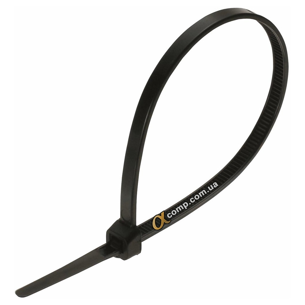 Стяжки для кабелю 150x3 100 шт. чорні