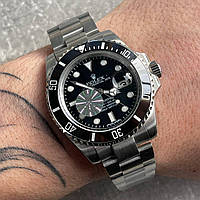 Часы Rolex Submariner AAA Date Silver-Black премиального ААА класса