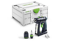 Аккумуляторная дрель-шуруповёрт FESTOOL - C 18-Basic (576434)